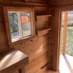 Sauna Interior Window