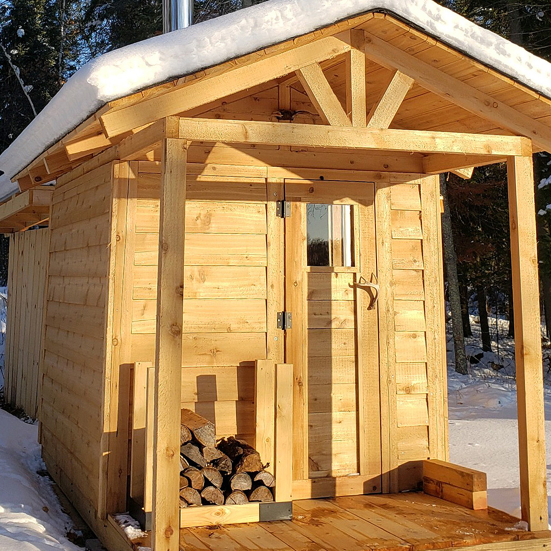 Custom Sauna Snow Metchs Portable Sawmill